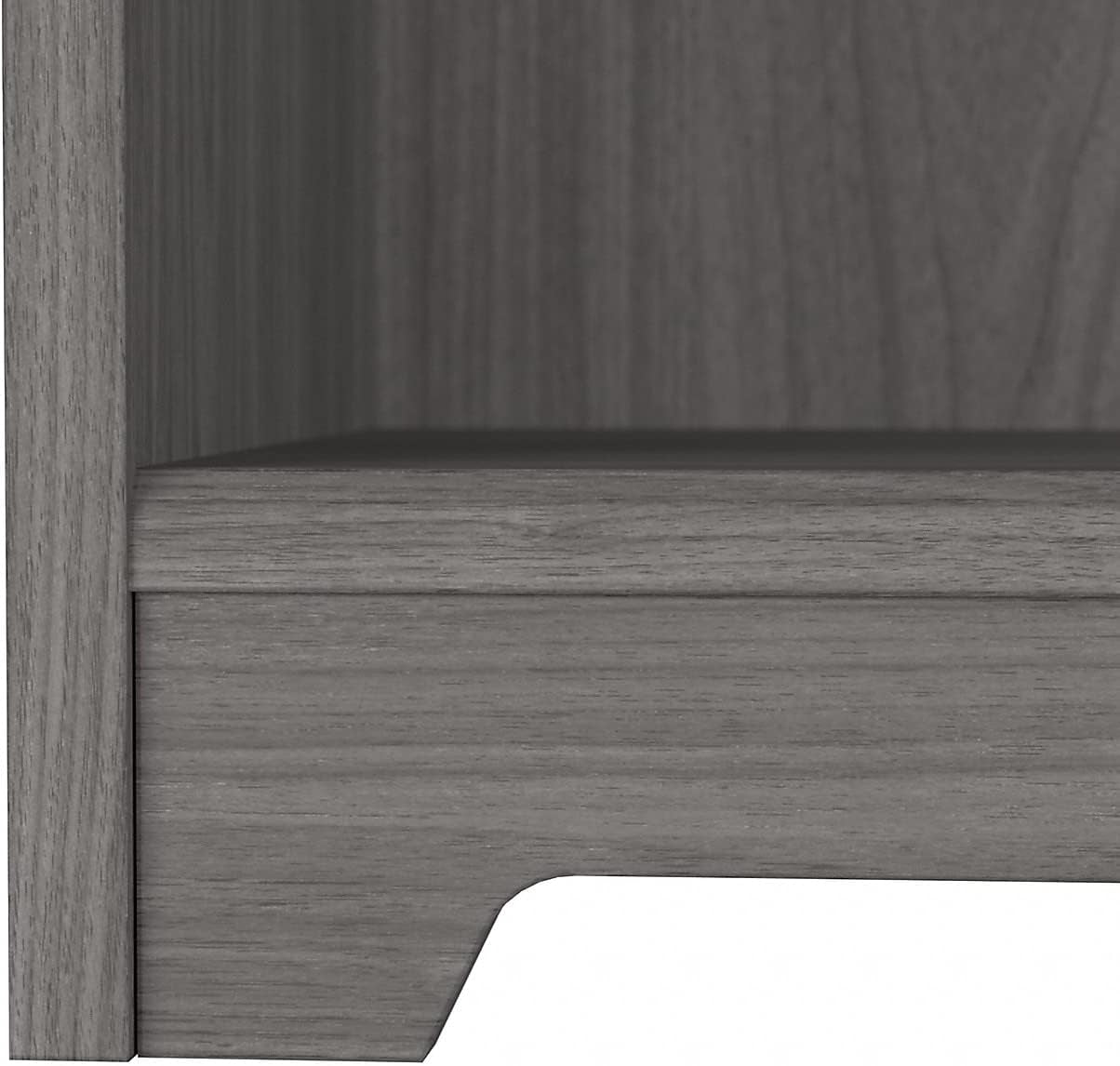Bush Furniture Cabot Tall 5 Shelf Bookcase | Large Open Bookshelf in