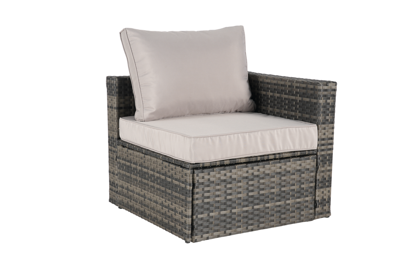 8 Piece Outdoor Patio Sofa Set, Sectional L- Shaped Patio Furniture