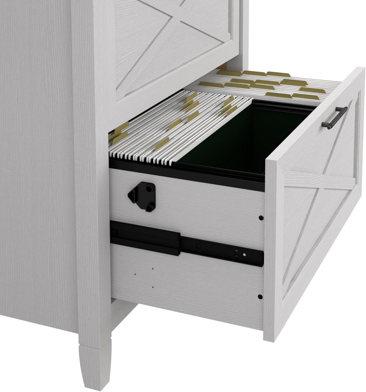 Bush Furniture Key West Lateral File Cabinet, Modern Farmhouse 2