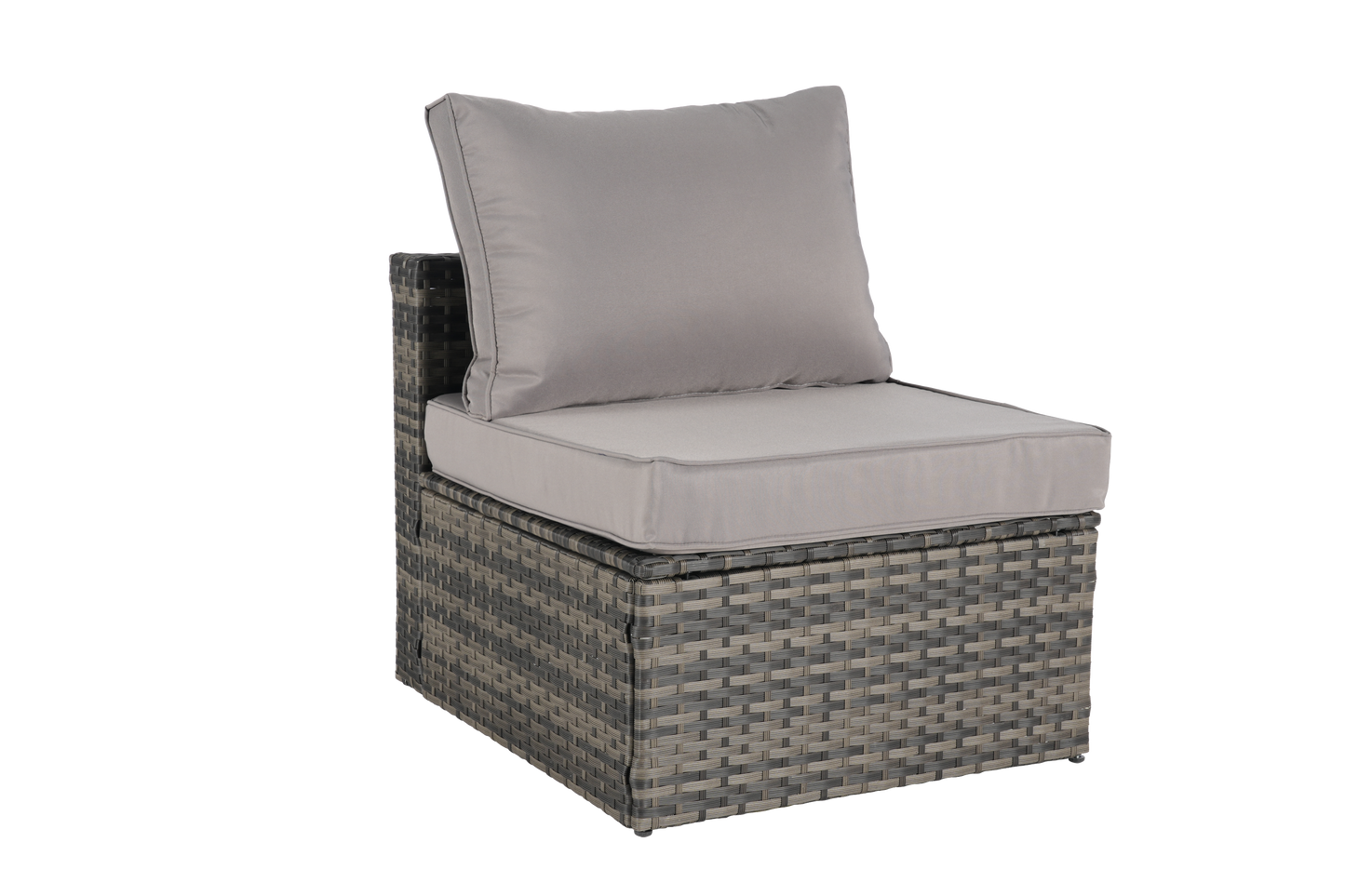 8 Piece Outdoor Patio Sofa Set, Sectional L- Shaped Patio Furniture