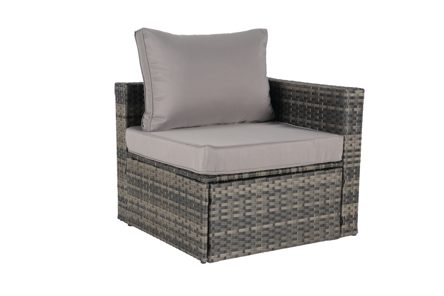 8 Piece Outdoor Patio Sofa Set, Sectional L- Shaped Patio Furniture