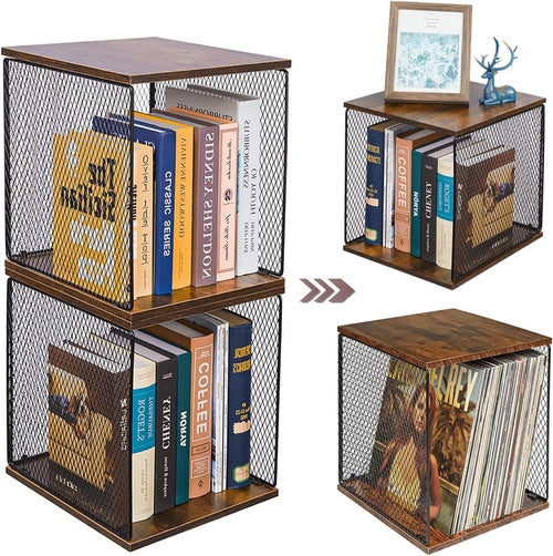 2 Cube Organizer Book Shelfs DIY Variable Stackable Cube Storage