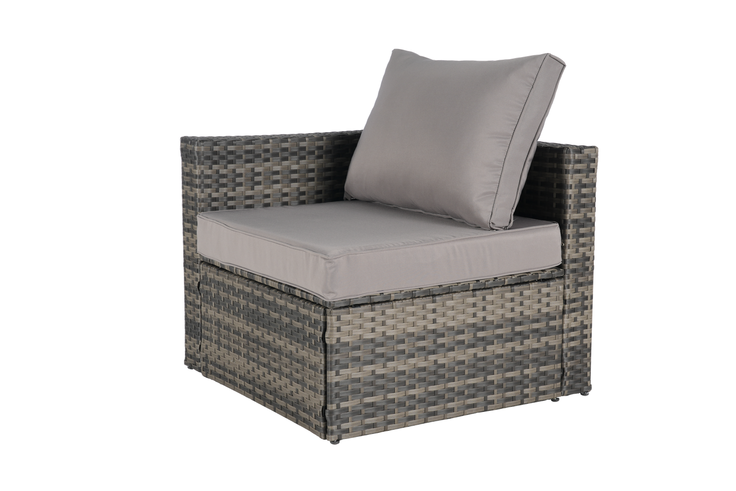 8 Piece Outdoor Patio Sofa Set, Sectional L- Shaped Patio Furniture