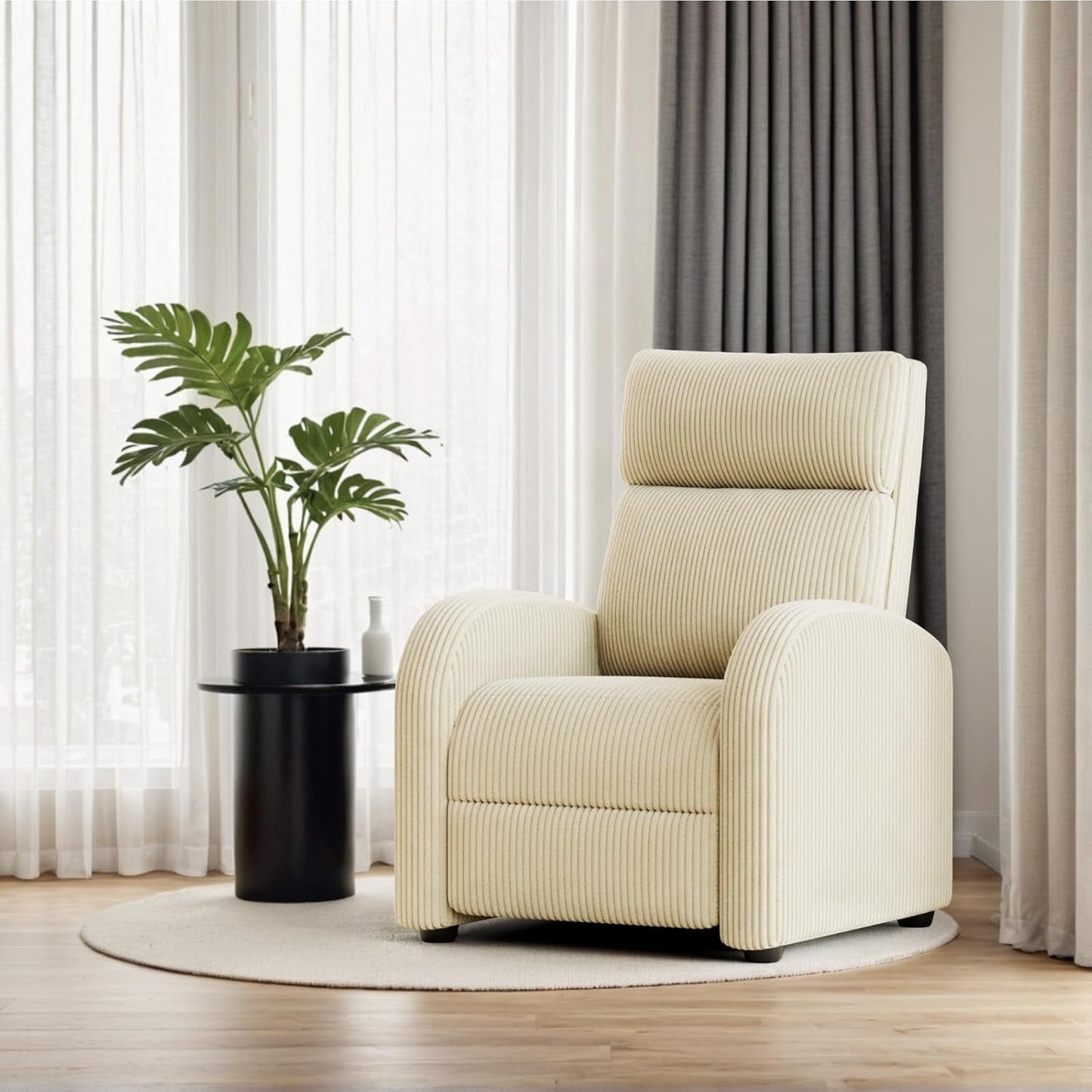 Recliner Chair Adjustable Home Theater Single Recliner Sofa Furniture