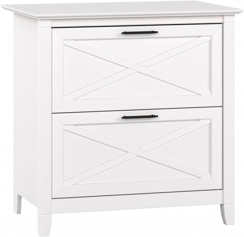 Bush Furniture Key West Lateral File Cabinet, Modern Farmhouse 2
