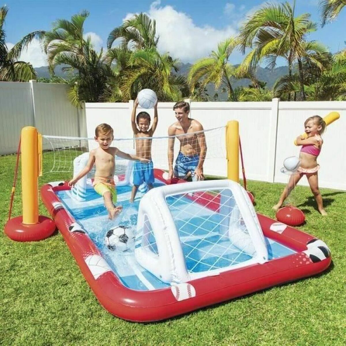 Inflatable Paddling Pool for Children Intex 57147NP 470 L 325 x 267 x