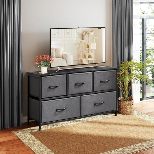 5 Drawers Dresser for Bedroom, Kidsroom Furniture, Small Chest Tower,